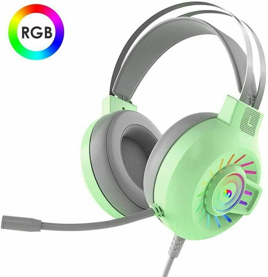 Gaming Headset With Mic for PC Laptop Mac Nintendo PS4 Xbox One