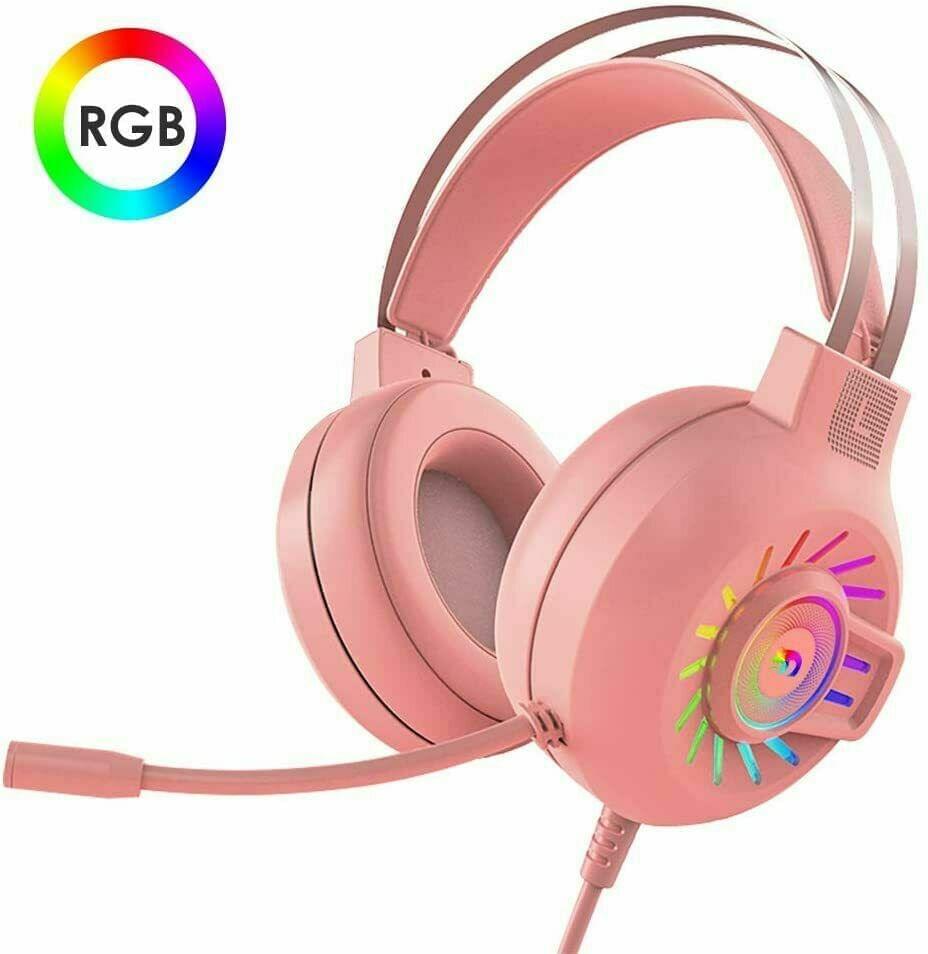 Gaming Headset With Mic for PC Laptop Mac Nintendo PS4 Xbox One