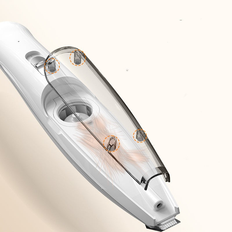 Pet Hair Suction And Shaving Machine Charging With Light