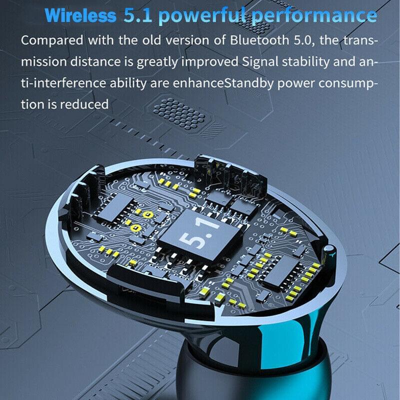 TWS Sports Wireless Earbuds Bluetooth 5.0 Waterproof