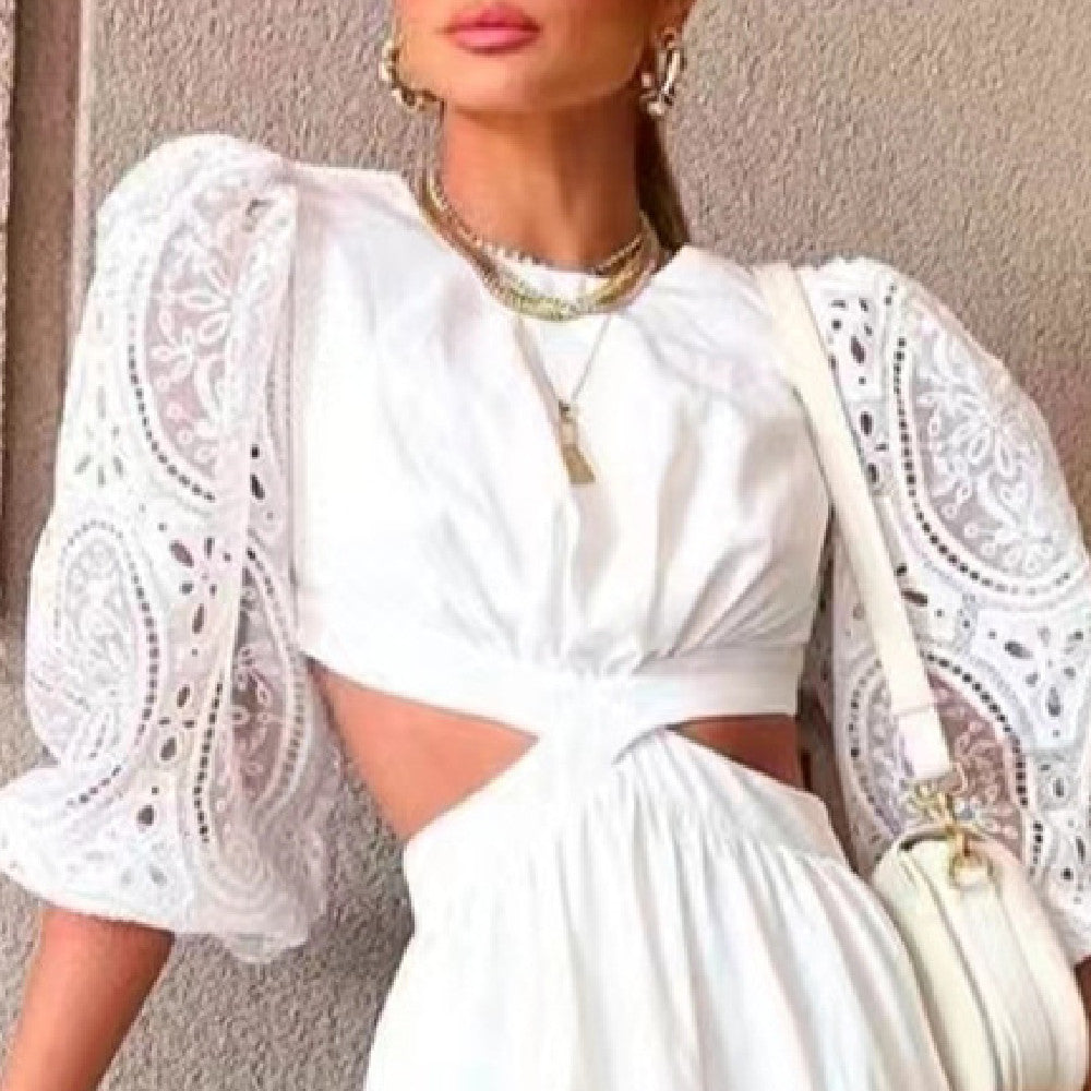 Women's Fashion Lace Lace Dress