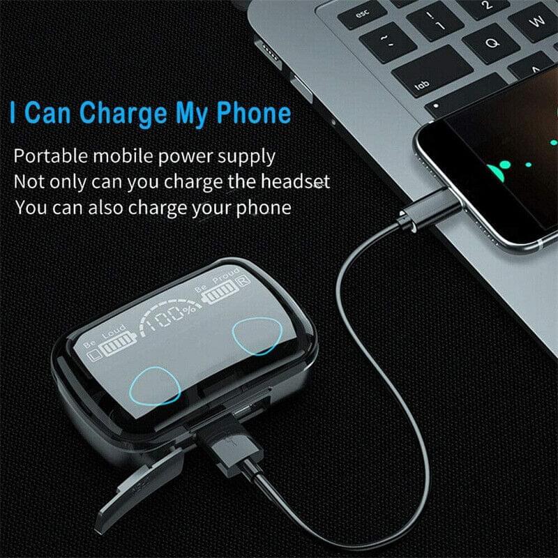 TWS Sports Wireless Earbuds Bluetooth 5.0 Waterproof
