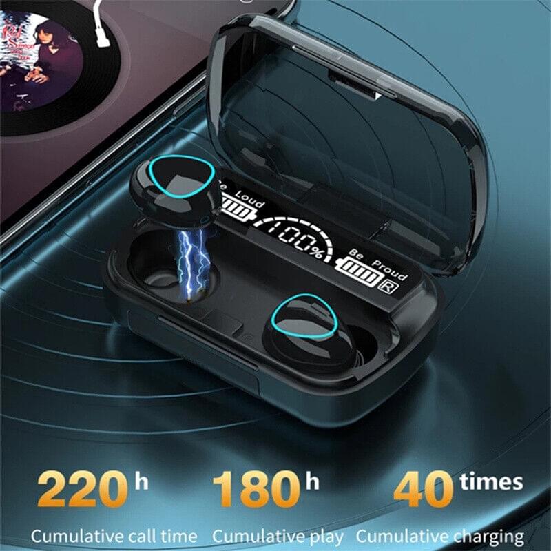 TWS Sports Wireless Earbuds Bluetooth 5.0 Waterproof