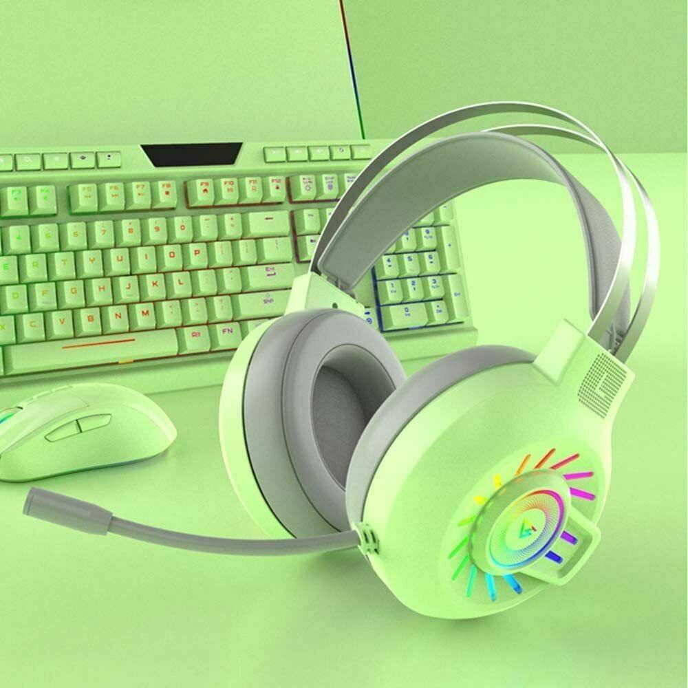 Gaming Headset With Mic for PC Laptop Mac Nintendo PS4 Xbox One