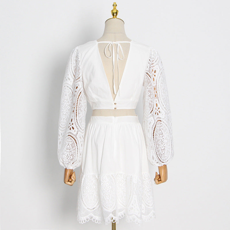 Women's Fashion Lace Lace Dress