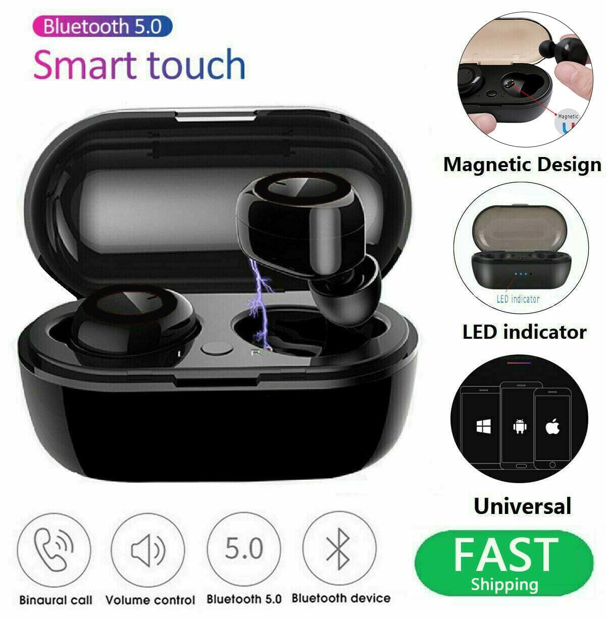 Waterproof Bluetooth 5.0 Wireless Earbuds with Noise Cancelling